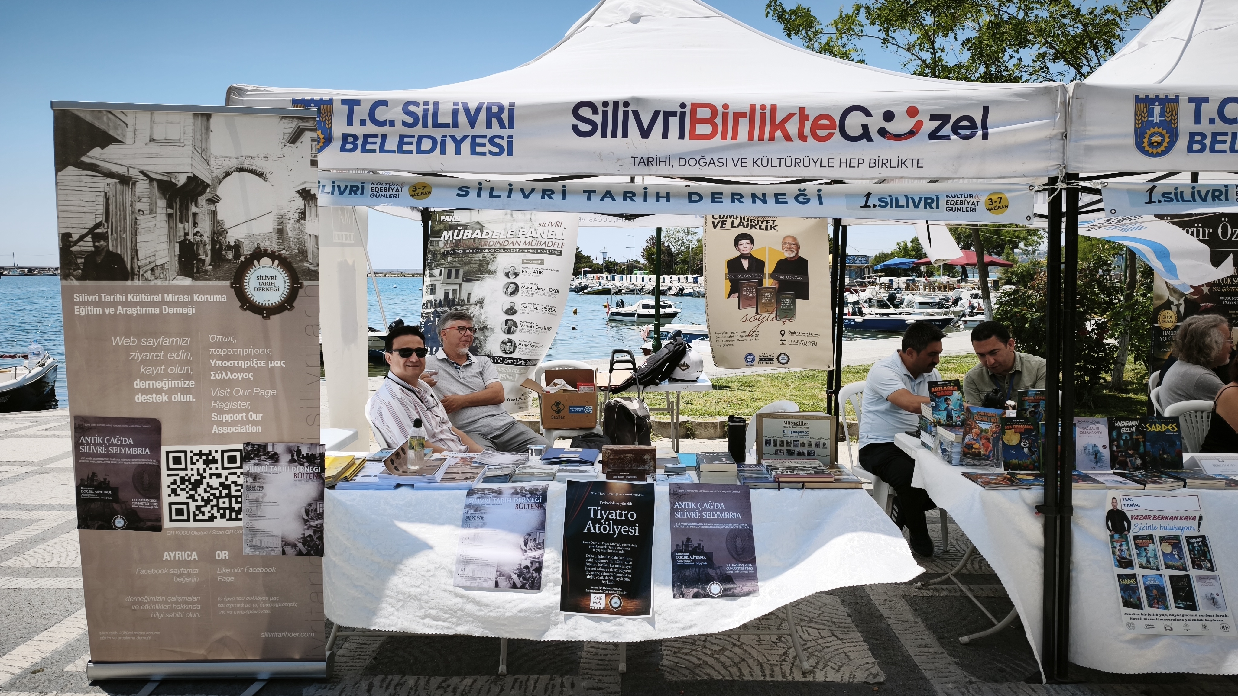 Silivri Tarih Derneği Kültür ve Edebiyat Günleri'nde Yurttaşlarla Buluştu