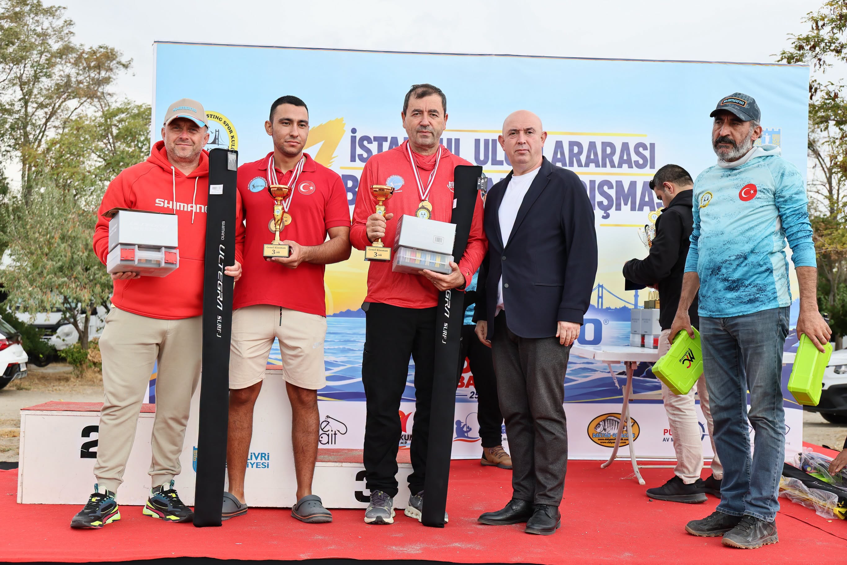 7. İstanbul Surf Casting Balık Yakalama Yarışması Silivri’de Gerçekleştirildi