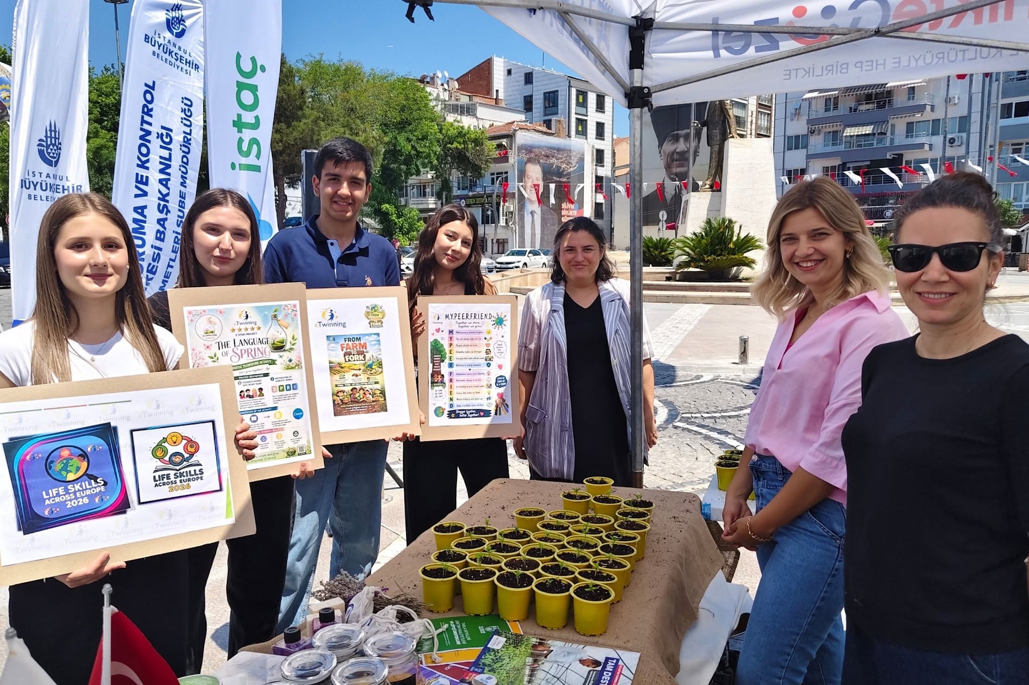 Dünya Çevre Günü'nde Öğrencilerden Doğaya Destek