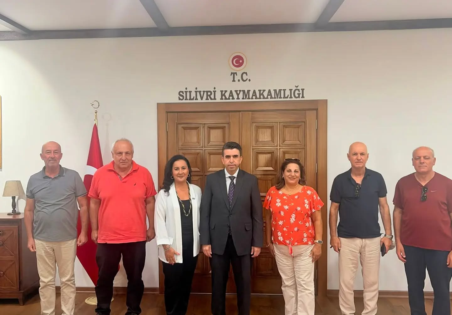 ADD Silivri Şubesi'nden Kaymakam Murat Eren'e Hayırlı Olsun Ziyareti