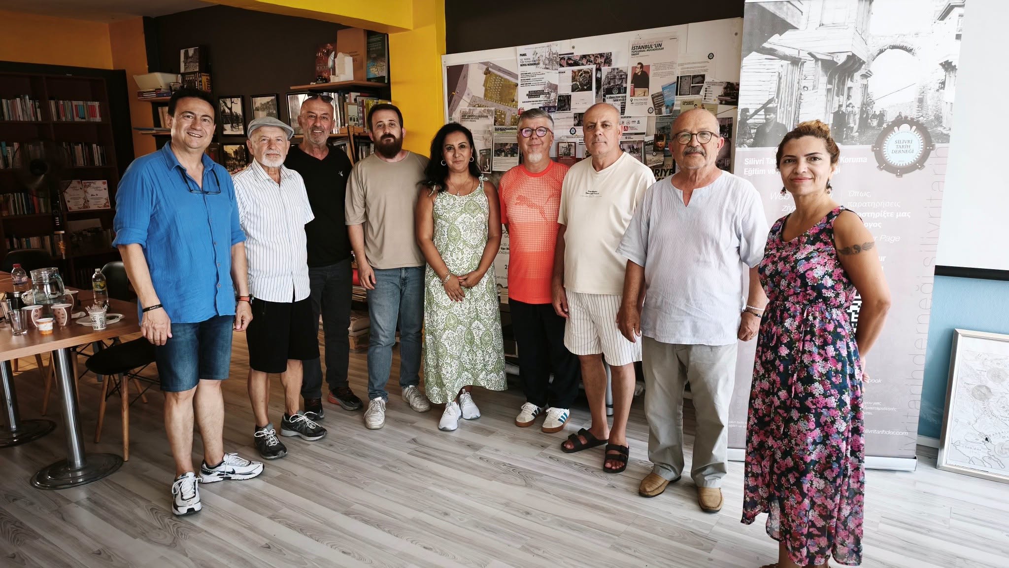 ADD Silivri Şubesi'nden Silivri Tarih Derneği'ne Ziyaret: Ortak Çalışmalar Masaya Yatırıldı