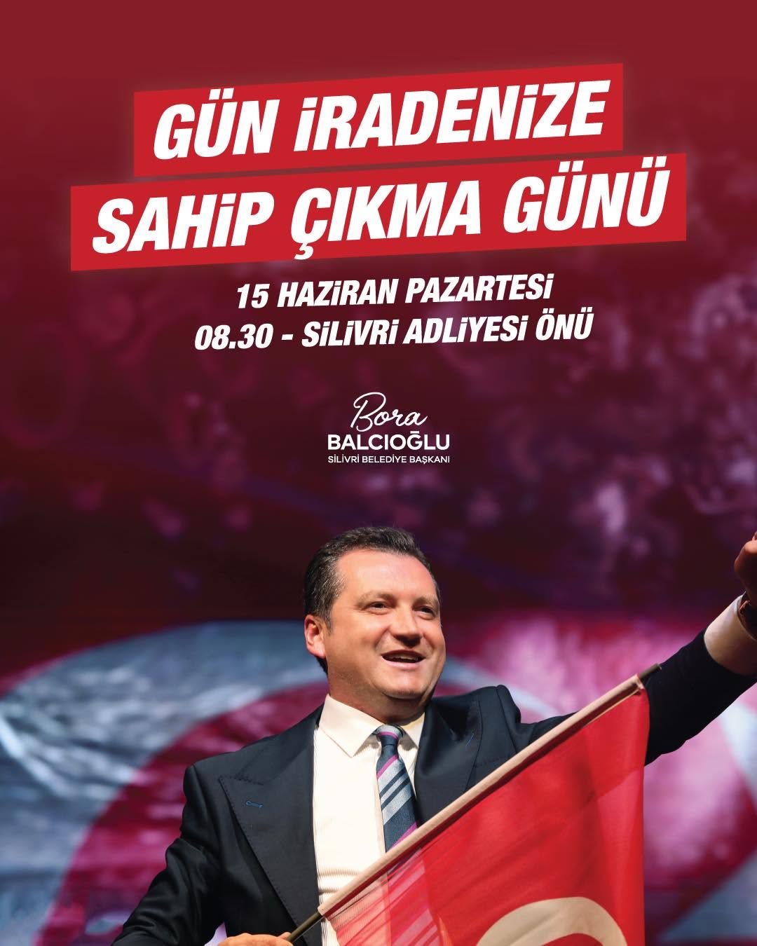 Bora Balcıoğlu'ndan Silivrililere Çağrı: "Alnım Açık, Başım Dik"