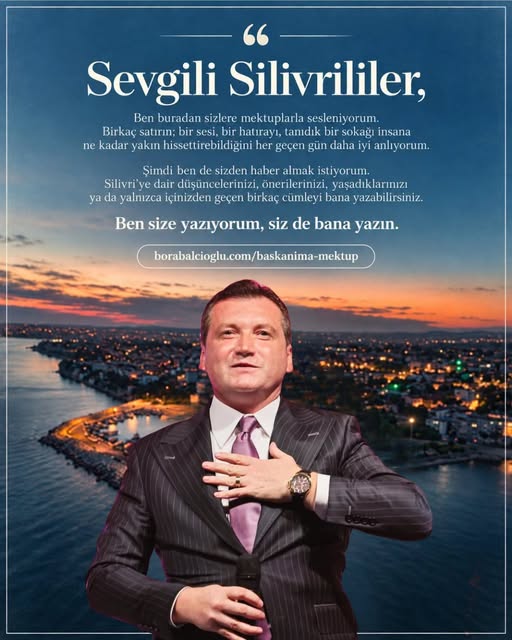 Bora Balcıoğlu’ndan Silivrililere Mektup Çağrısı: “Şimdi Sizden Haber Almak İstiyorum”