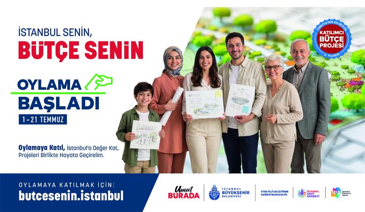 Bütçem İstanbul Oylamaları 1 Temmuz’da Başlıyor