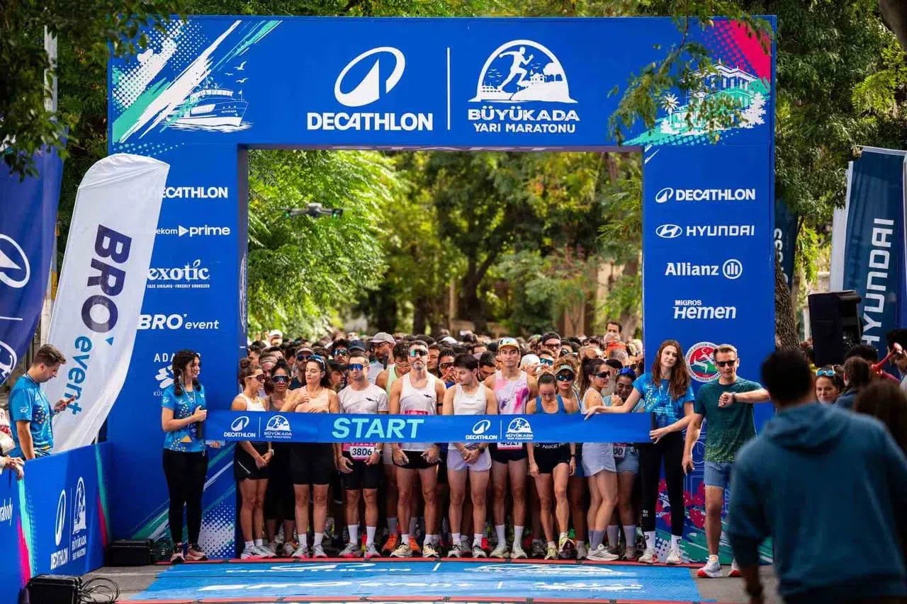 Büyükada Yarı Maratonu’nda Katılım Rekoru