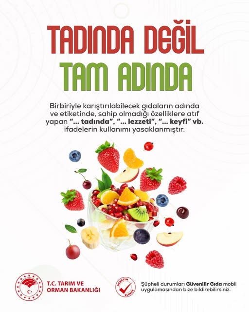 YANILTICI GIDA ETİKETLERİNE SIKI DENETİM: YENİ DÜZENLEME YÜRÜRLÜKTE