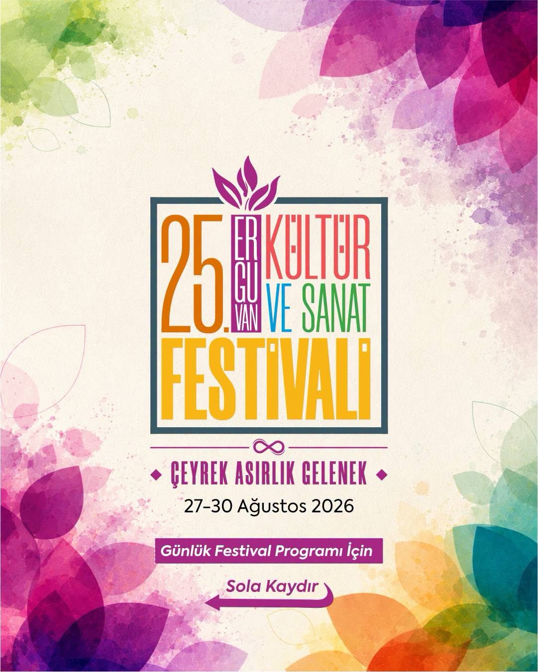 Çeyrek Asırlık Gelenek: 25. Erguvan Kültür ve Sanat Festivali Başlıyor
