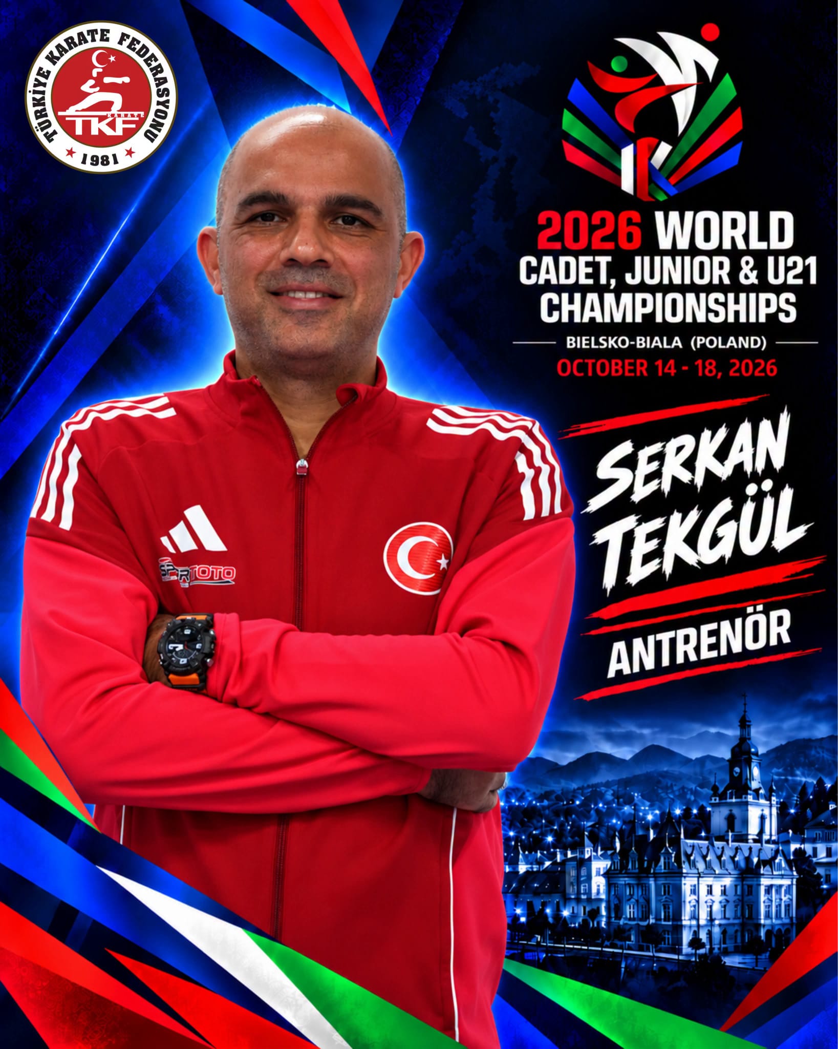 Dünya Karate Şampiyonası’nda Silivri İmzası: Serkan Tekgül Milli Takım Teknik Kurulunda!