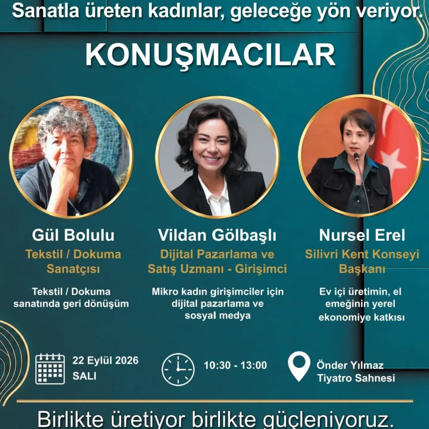 Düşlere Yürüyen Kadınlar-3 Sergisi Silivri’de Kapılarını Açıyor