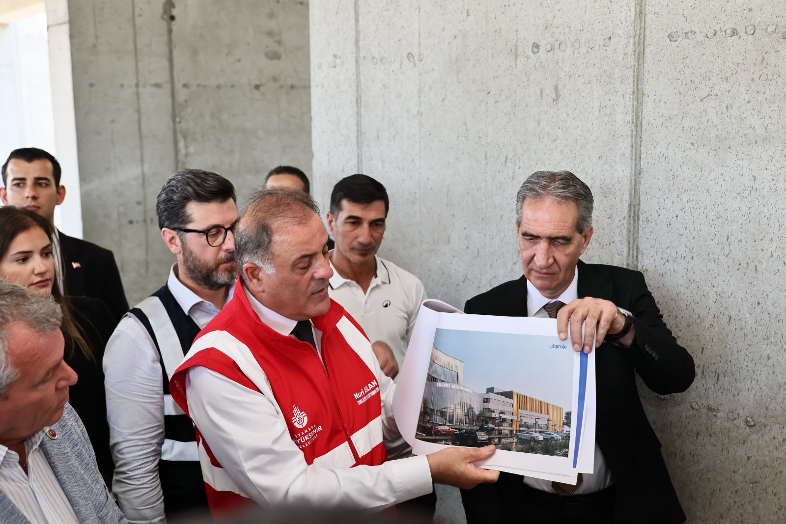 İBB Başkan Vekili Nuri Aslan, Silivri'deki Çalışmaları Yerinde İnceledi