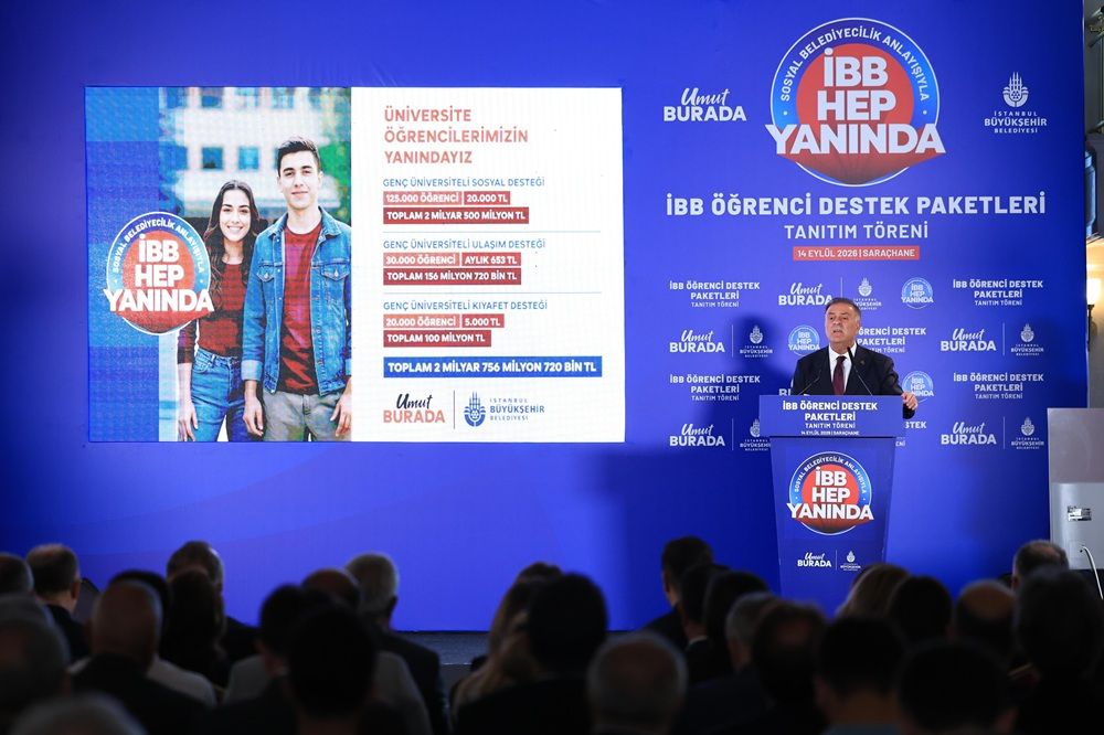 İBB’den Öğrencilere 8,7 Milyar Liralık Destek Paketi