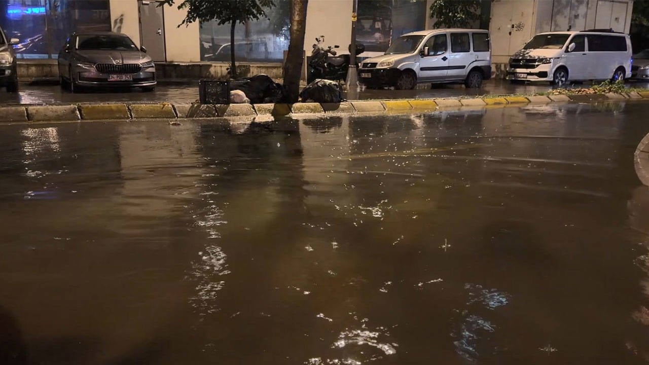 İstanbul'da Sağanak Etkili Oldu