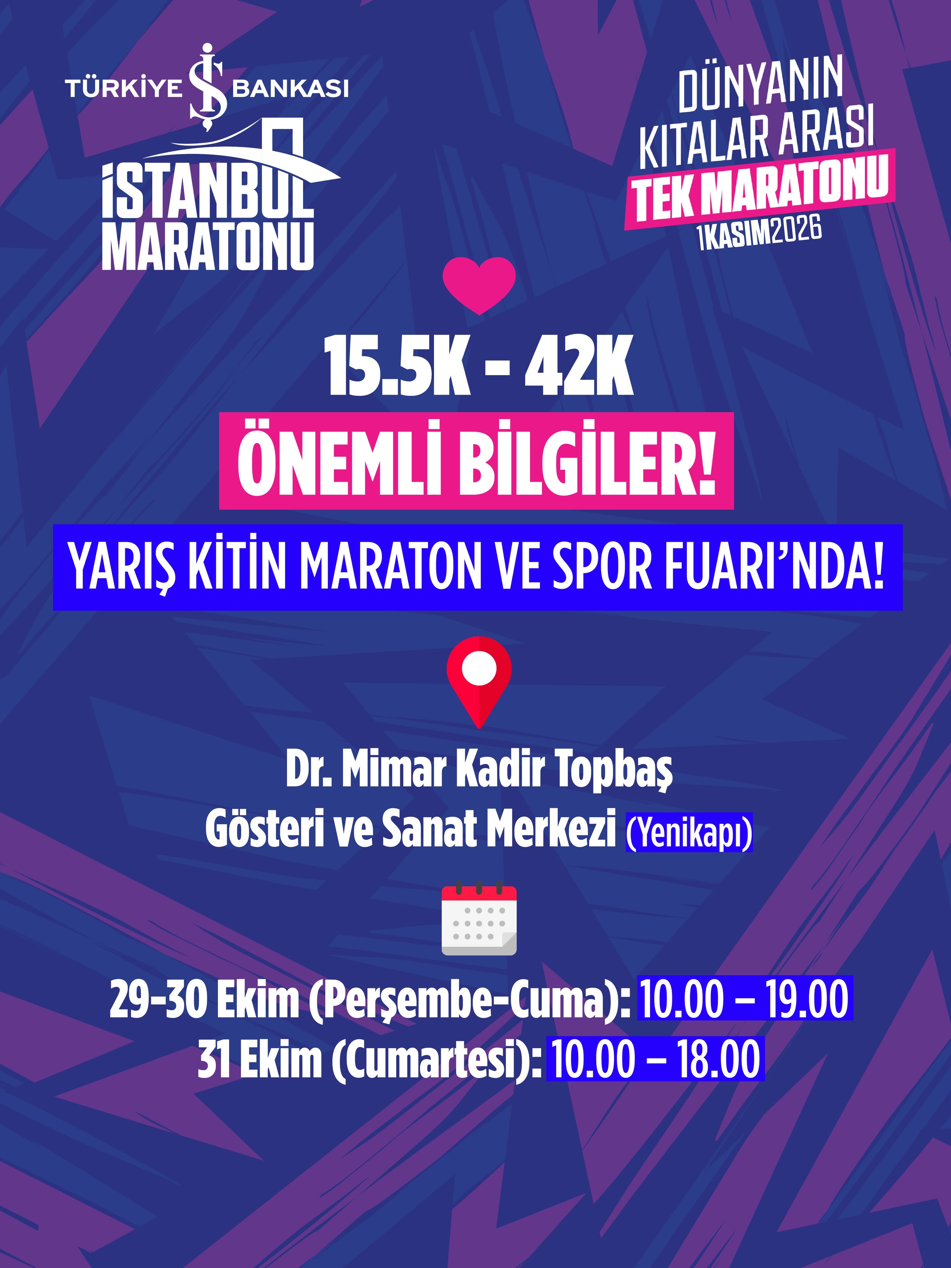 İstanbul Maratonu Heyecanı Maraton Ve Spor Fuarı İle Başlıyor