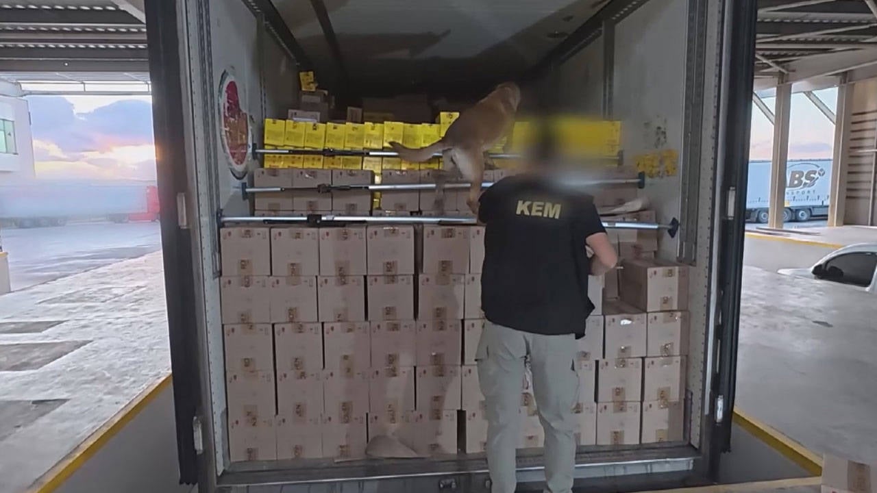 Silivri’de bir TIR'a operasyon: 376 kilo uyuşturucu ele geçirildi