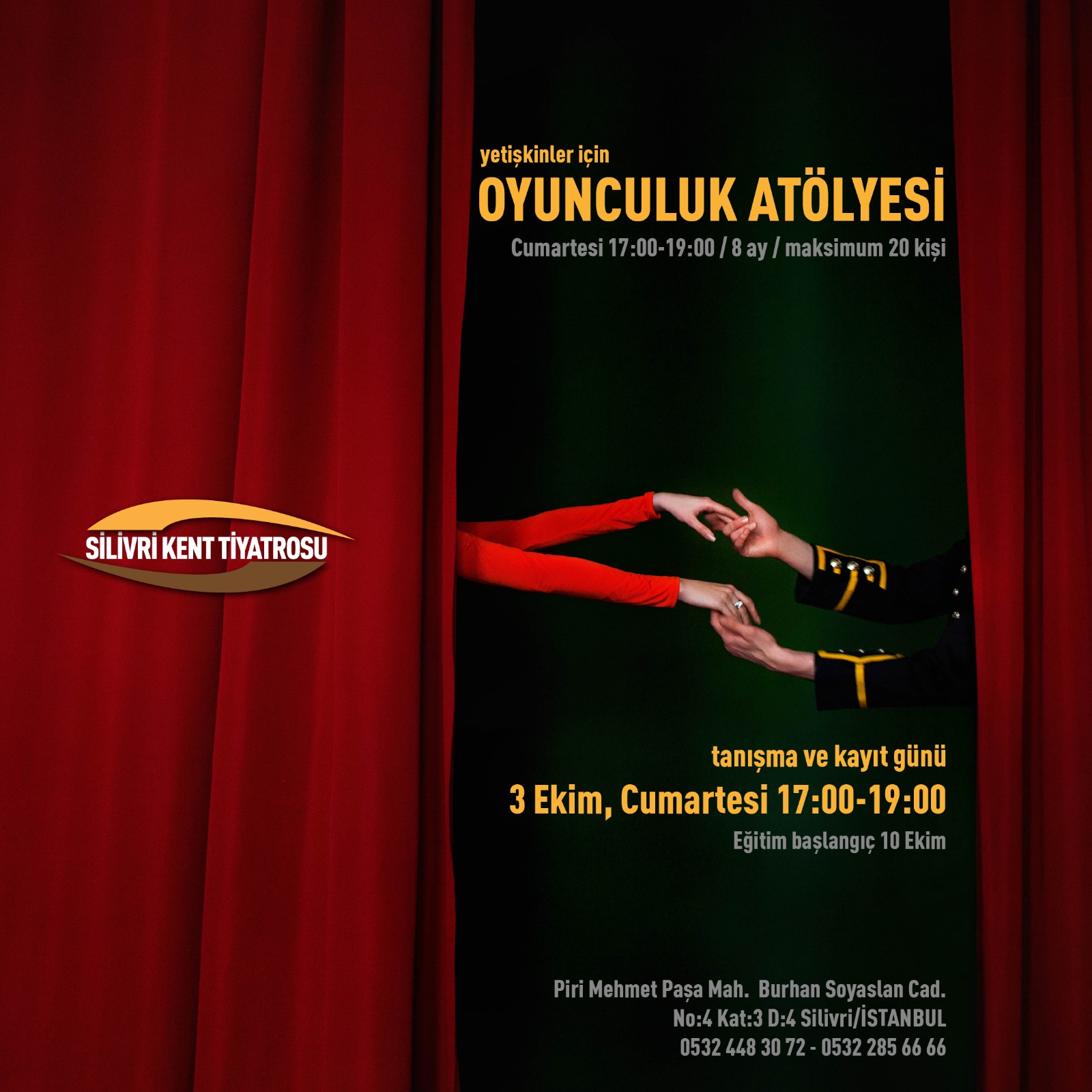Silivri’de Sahne Perdesi Yetişkinler İçin Açılıyor!
