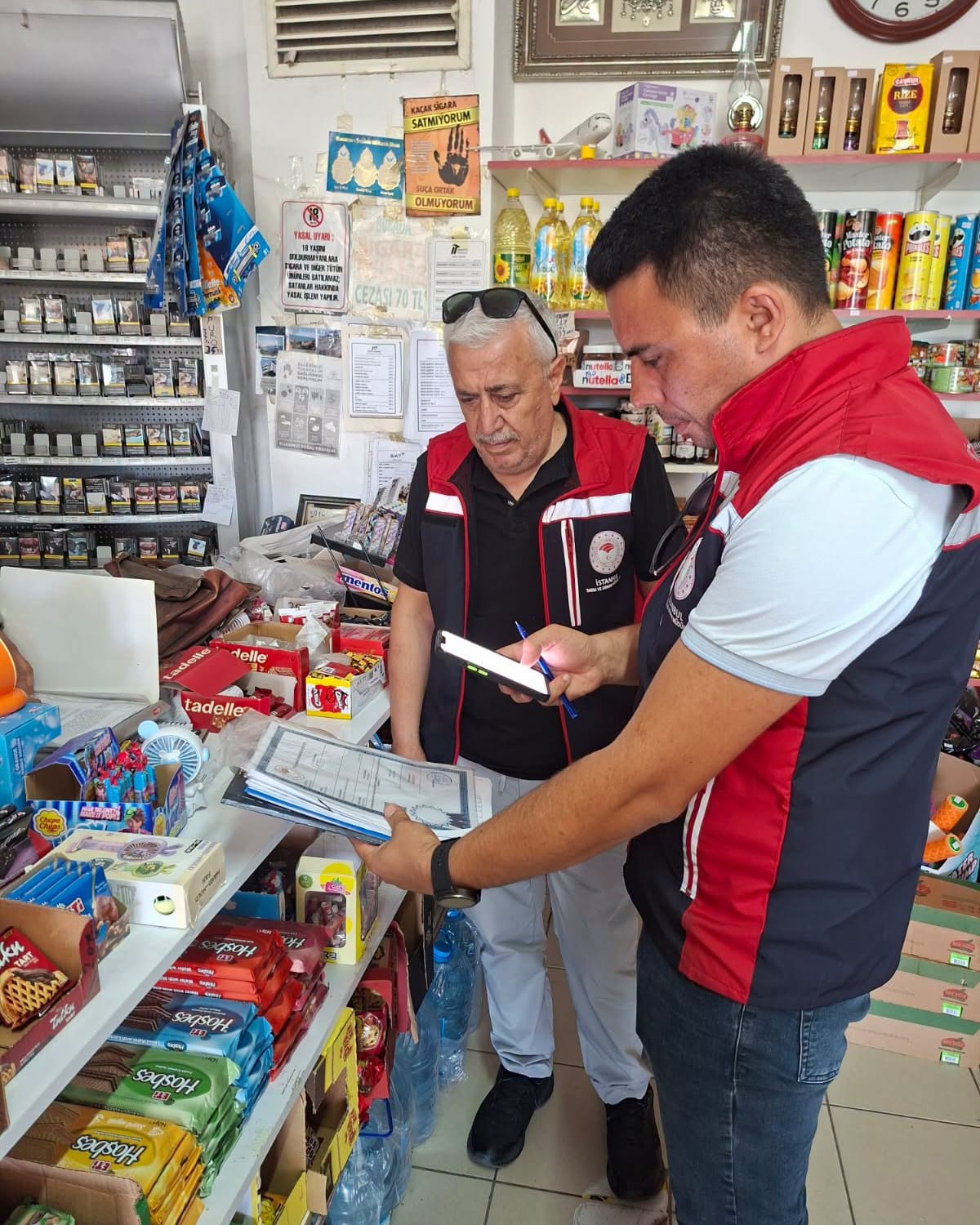 Silivri'de TADB Satış Belgesi Denetimleri Gerçekleştirildi