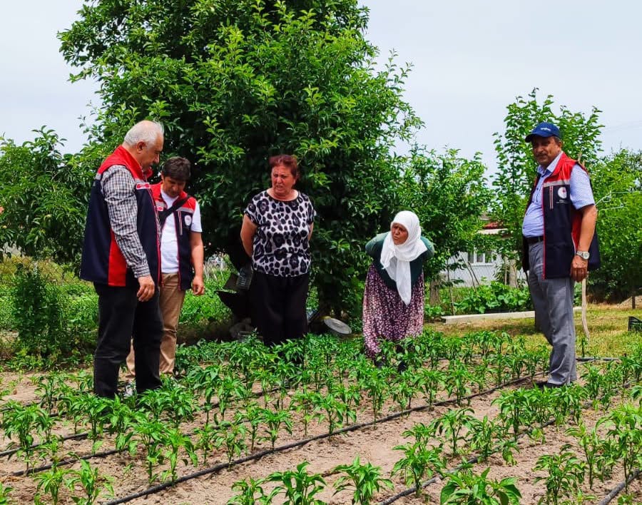 Silivri’de TAKE Projesi Kapsamında Dikim Alanları Kontrol Edildi