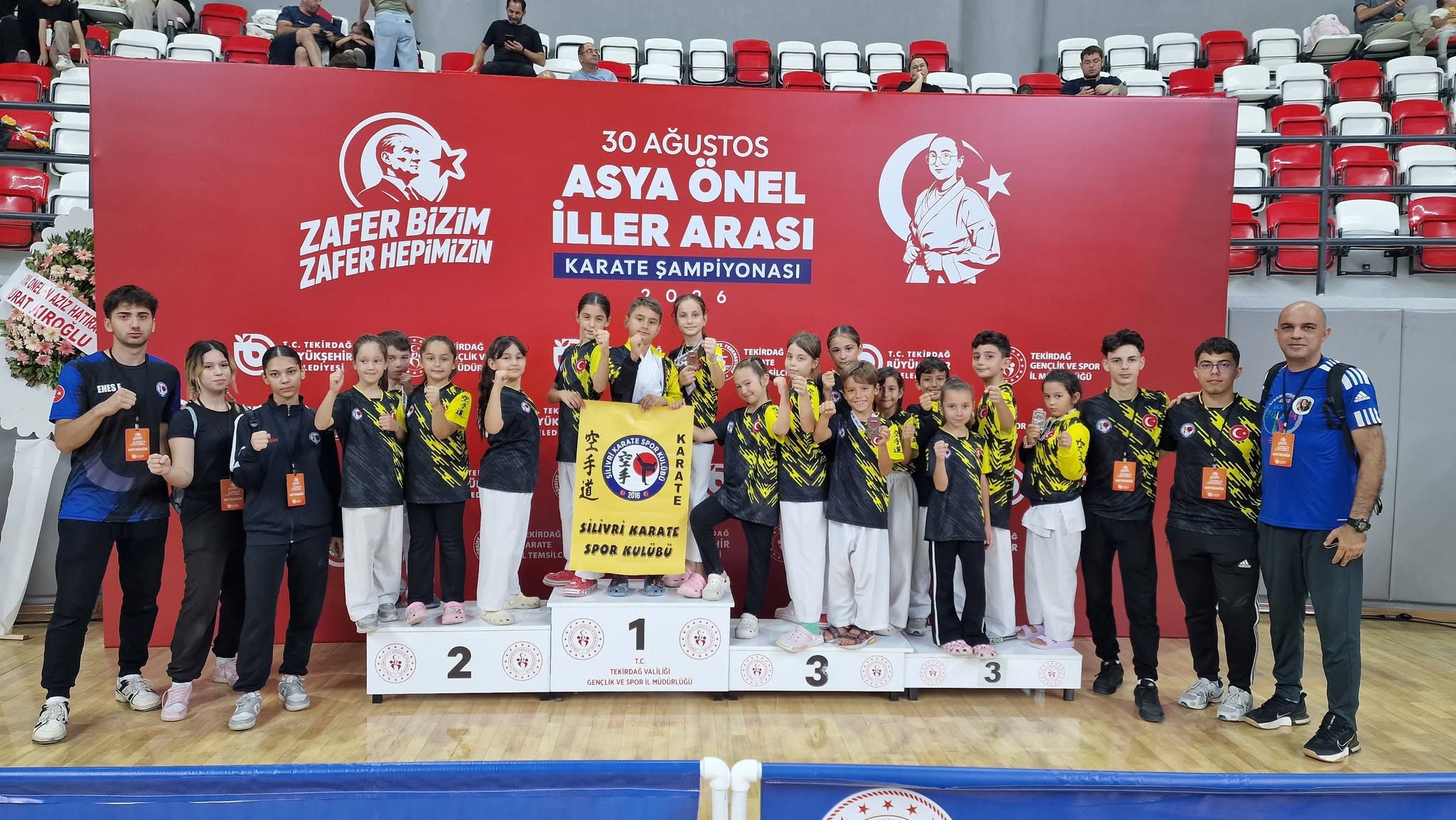 Silivri Karate’den Çorlu’da Büyük Başarı: Genel Klasmanda 3. Oldular