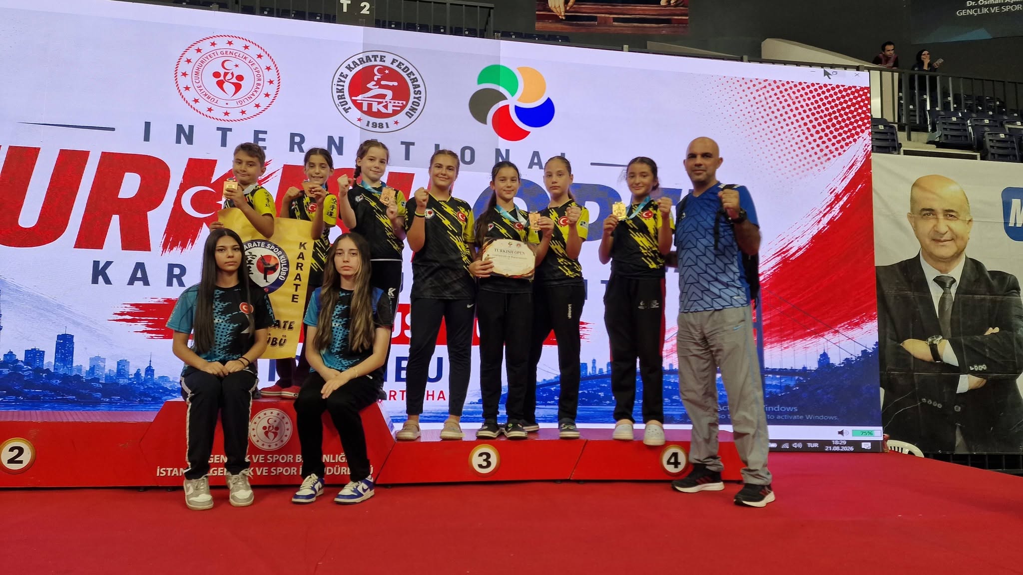 Silivri Karate Takımı, Turkish Open’da 8 Madalya Kazandı