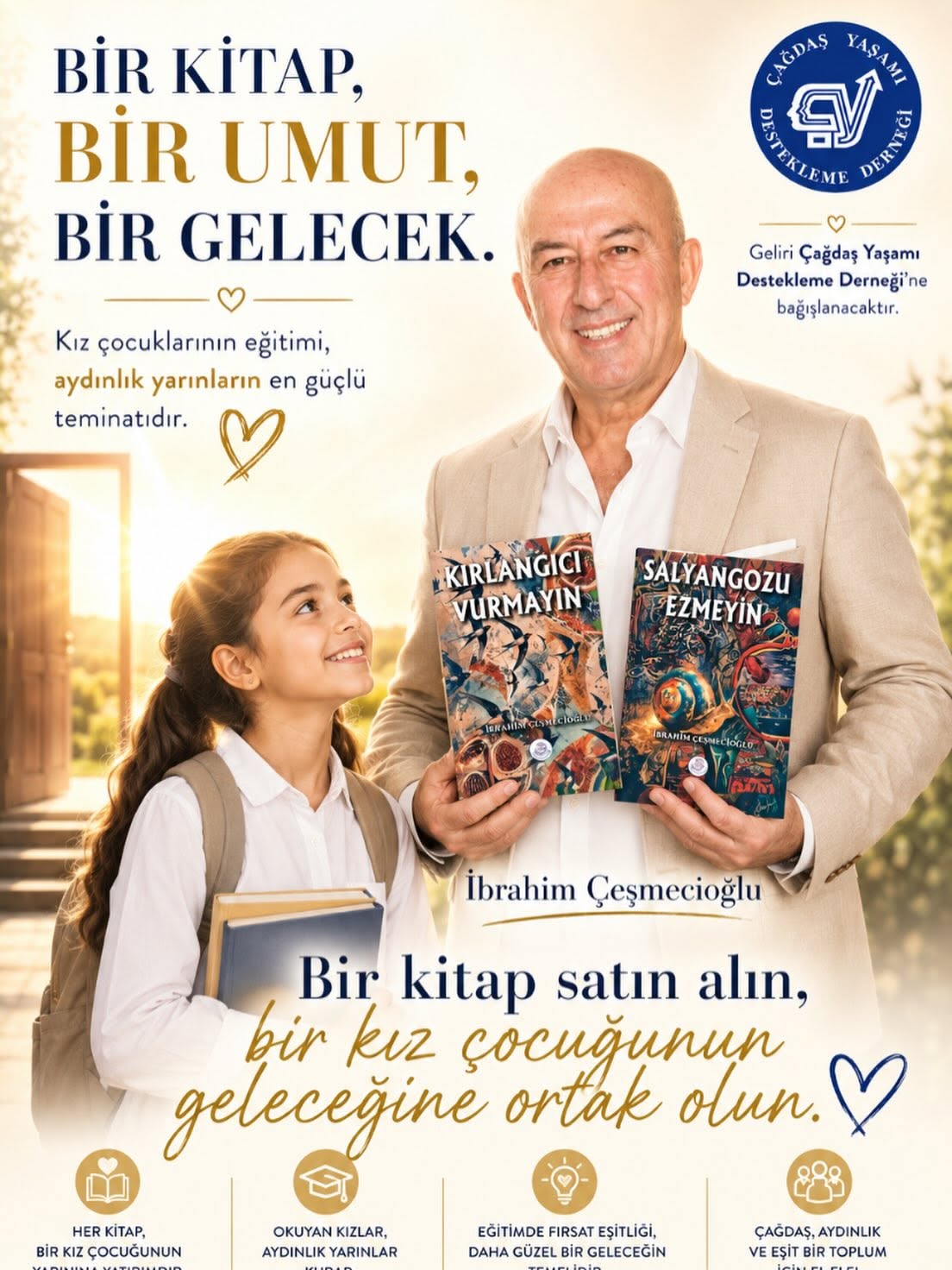 Yazar İbrahim Çeşmecioğlu’ndan Kitaplarına Destek Çağrısı